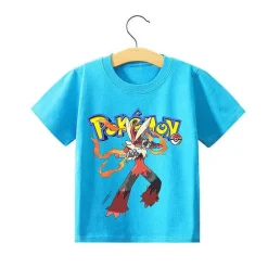 Pokemon Pikachu Kinder Sommer T-Shirts In Vielen Motiven Und Grosen