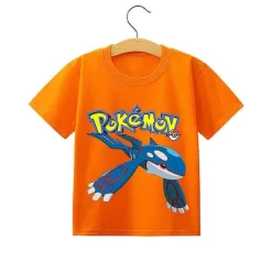 Pokemon Pikachu Kinder Sommer T-Shirts In Vielen Motiven Und Grosen