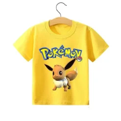 Pokemon Pikachu Kinder Sommer T-Shirts In Vielen Motiven Und Grosen