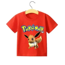 Pokemon Pikachu Kinder Sommer T-Shirts In Vielen Motiven Und Grosen