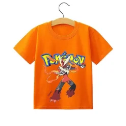 Pokemon Pikachu Kinder Sommer T-Shirts In Vielen Motiven Und Grosen