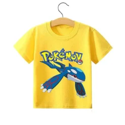 Pokemon Pikachu Kinder Sommer T-Shirts In Vielen Motiven Und Grosen