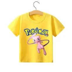 Pokemon Pikachu Kinder Sommer T-Shirts In Vielen Motiven Und Grosen