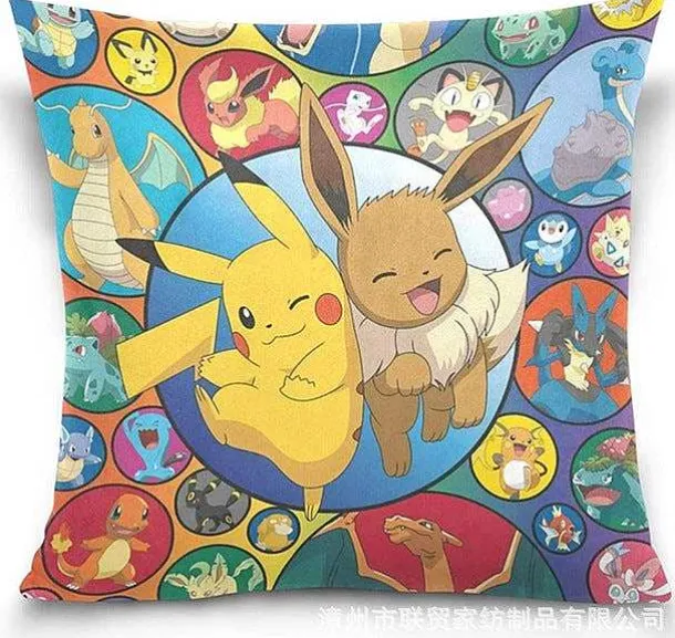 Pokemon Pikachu Kissenbezuge (22 Motive)
