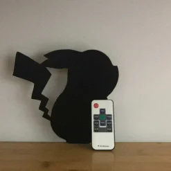 Pokemon Pikachu Lampe - Schatten Wandlampe