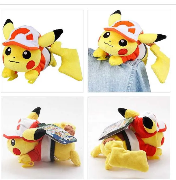 Pokemon Pikachu Let´S Go Klammertier Kuschel Pikachu