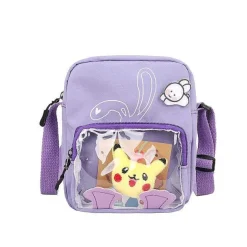 Pokemon Pikachu Messenger Bag Mit Transparenter Front