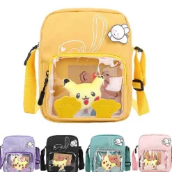 Pokemon Pikachu Messenger Bag Mit Transparenter Front