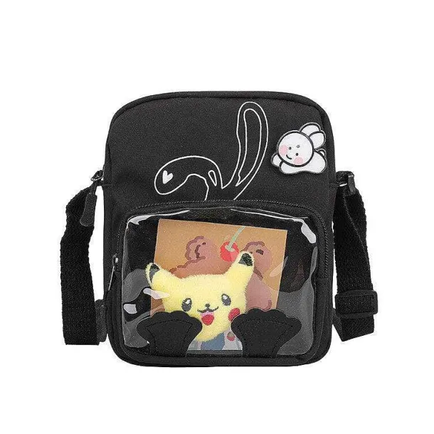 Pokemon Pikachu Messenger Bag Mit Transparenter Front