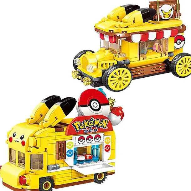 Pokemon Pikachu Mini Autos In 2 Versionen Zum Selbstbauen