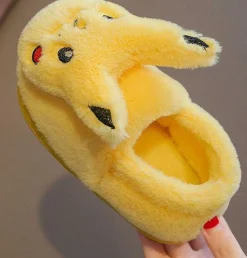 Pokemon Pikachu Pluschige Kinder Hausschuhe