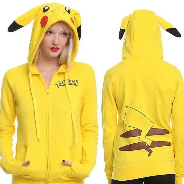 Pokemon Pikachu Pullover Sweater Jacke