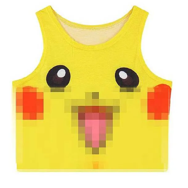 Pokemon Pikachu, Pummeluff, Bisasam U. A. Top, Tops, Shirt