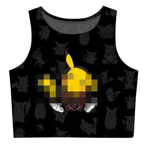 Pokemon Pikachu, Pummeluff, Bisasam U. A. Top, Tops, Shirt