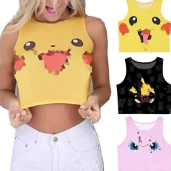 Pokemon Pikachu, Pummeluff, Bisasam U. A. Top, Tops, Shirt