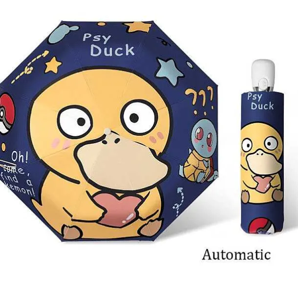 Pokemon Pikachu Regenschirme (Manuell Oder Automatik)