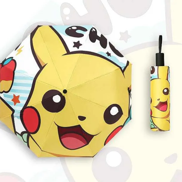 Pokemon Pikachu Regenschirme (Manuell Oder Automatik)