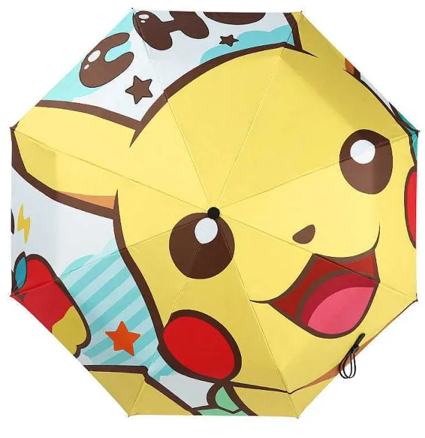 Pokemon Pikachu Regenschirme (Manuell Oder Automatik)