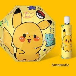 Pokemon Pikachu Regenschirme (Manuell Oder Automatik)