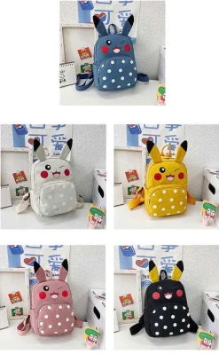 Pokemon Pikachu Rucksack Mit Lustigen Punkten