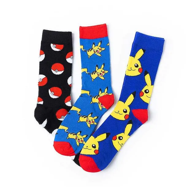 Pokemon Pikachu Socken In Verschiedenen Looks