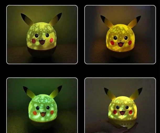 Pokemon Pikachu Sternenhimmel Projektor Lampe