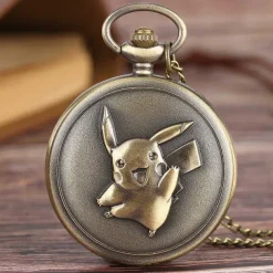 Pokemon Pikachu Taschenuhr Im Antken Design