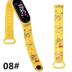 Pokemon Pikachu U. A. Digital Armbanduhr Fur Kinder