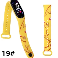 Pokemon Pikachu U. A. Digital Armbanduhr Fur Kinder