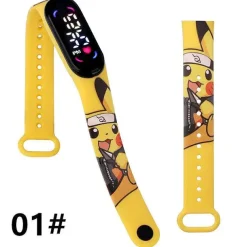 Pokemon Pikachu U. A. Digital Armbanduhr Fur Kinder
