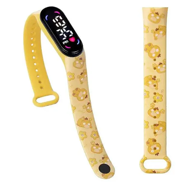 Pokemon Pikachu U. A. Digital Armbanduhr Fur Kinder