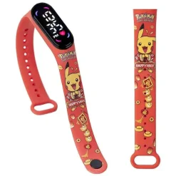 Pokemon Pikachu U. A. Digital Armbanduhr Fur Kinder