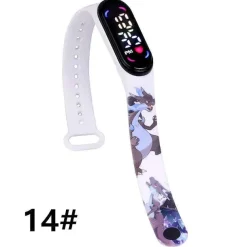 Pokemon Pikachu U. A. Digital Armbanduhr Fur Kinder