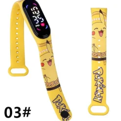 Pokemon Pikachu U. A. Digital Armbanduhr Fur Kinder
