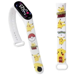 Pokemon Pikachu U. A. Digital Armbanduhr Fur Kinder