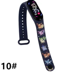 Pokemon Pikachu U. A. Digital Armbanduhr Fur Kinder