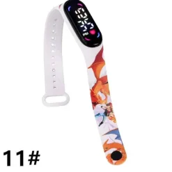 Pokemon Pikachu U. A. Digital Armbanduhr Fur Kinder