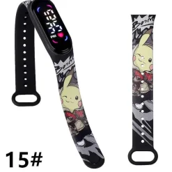 Pokemon Pikachu U. A. Digital Armbanduhr Fur Kinder