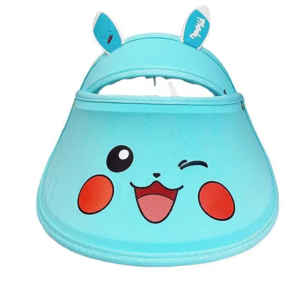 Pokemon Pikachu Visor Cap Fur Kinder