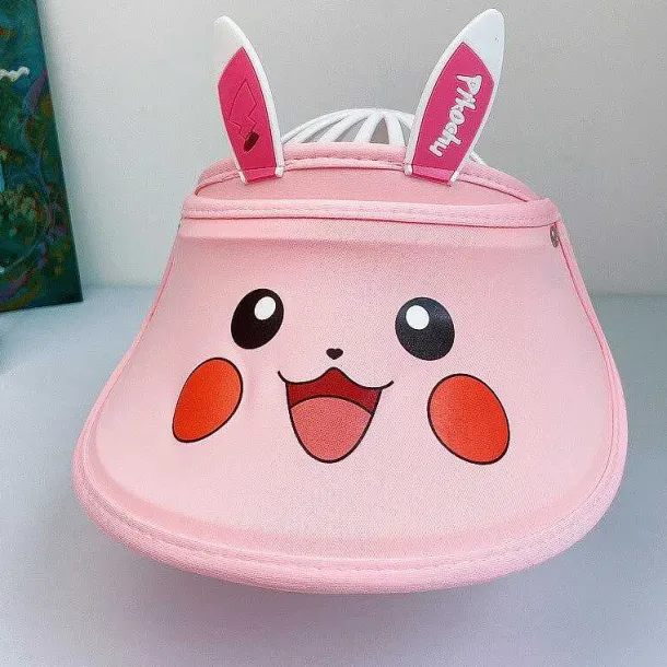Pokemon Pikachu Visor Cap Fur Kinder