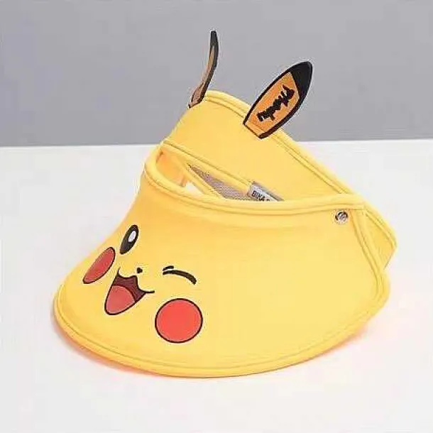 Pokemon Pikachu Visor Cap Fur Kinder