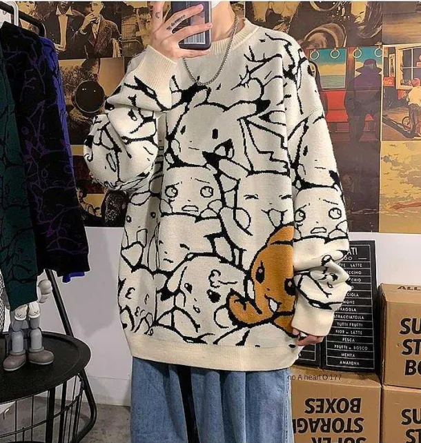 Pokemon Pikachu Winter Sweater