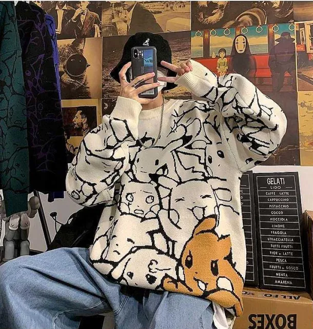 Pokemon Pikachu Winter Sweater