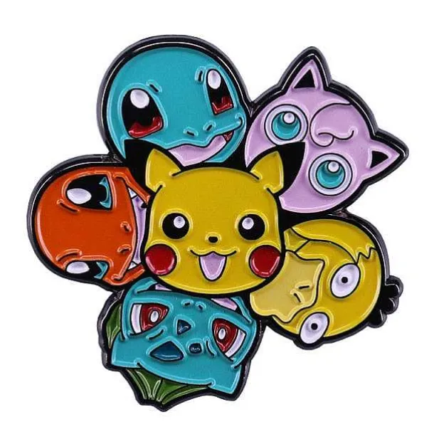 Pokemon Pins - Anstecker (9 Motive)