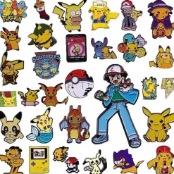 Pokemon Pins - Anstecker (9 Motive)