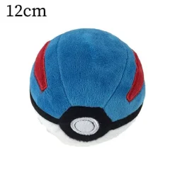 Pokemon Plusch Balle (4 Stk.) Master Ball Super Ball Great Ball Ultra Ball (Ca. 12Cm)