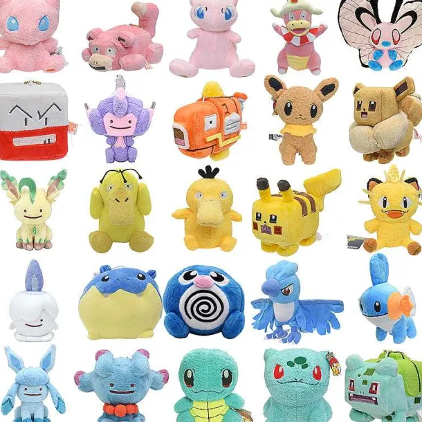 Pokemon Pluschies - Viele Stofftiere Zur Wahl