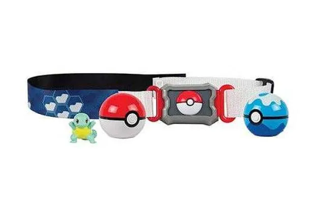 Pokemon Poke Ball Gurtel Mit 2X Pokeball Und 1X Figur