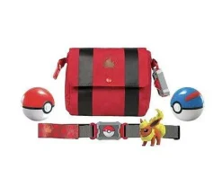 Pokemon Poke Ball Gurtel Mit 2X Pokeball Und 1X Figur