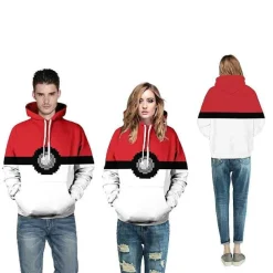 Pokemon Pokeball Hoodie Fur Damen Und Herren